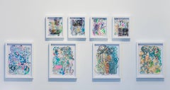 Rachel Livedalen, Mandy, framed laser cut screenprint collage
