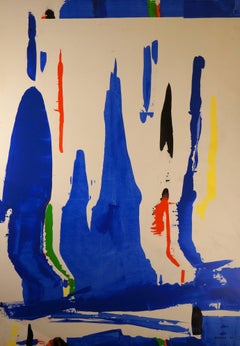 Abstract Composition, 1995 - oil paint, 163x130 cm.
