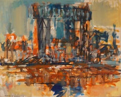 L'Estaque, 1985 - oil paint, 81x100 cm., framed