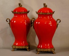Pair of Vases, 1960-70 - ceramic, 45x26x15 cm.