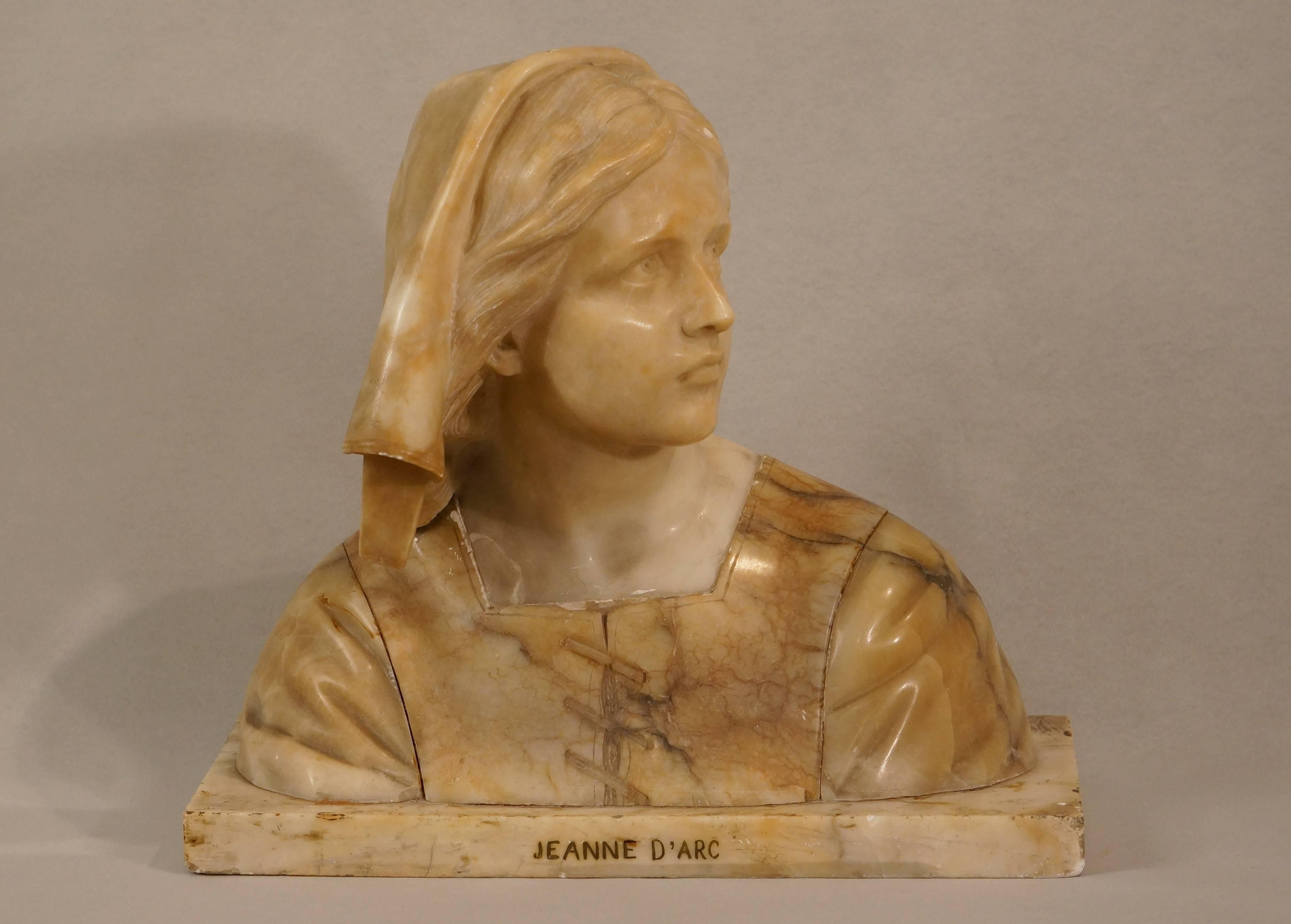 Unknown Figurative Sculpture - Jeanne D'Arc