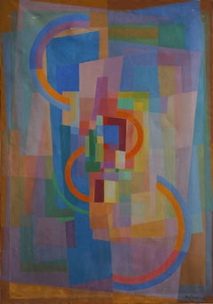 Abstract Composition GH2, 1935-40 - oil paint, 163x114 cm