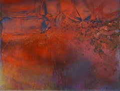 Composición abstracta R1 , 1999 - pintura al óleo, 86x117 cm