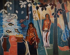 Tribute To  Paul Gauguin " Tropical Dream "