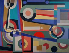 Abstract geometric composition PVI