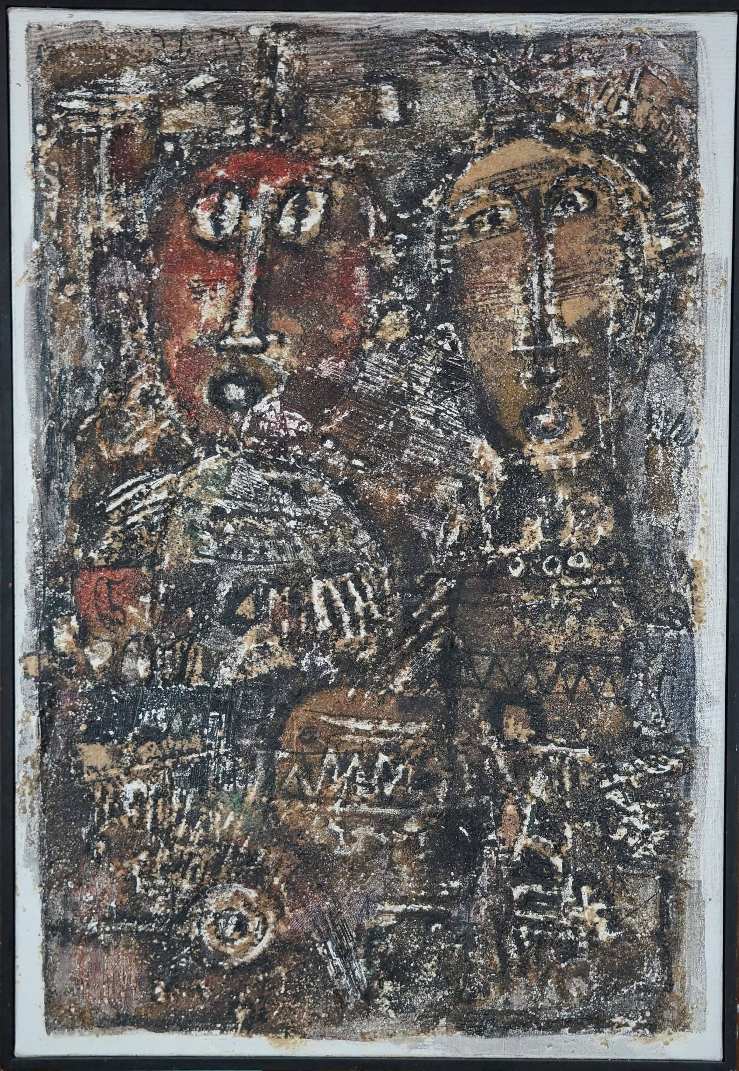 George Ebrin Adingra Abstract Painting - Fascination