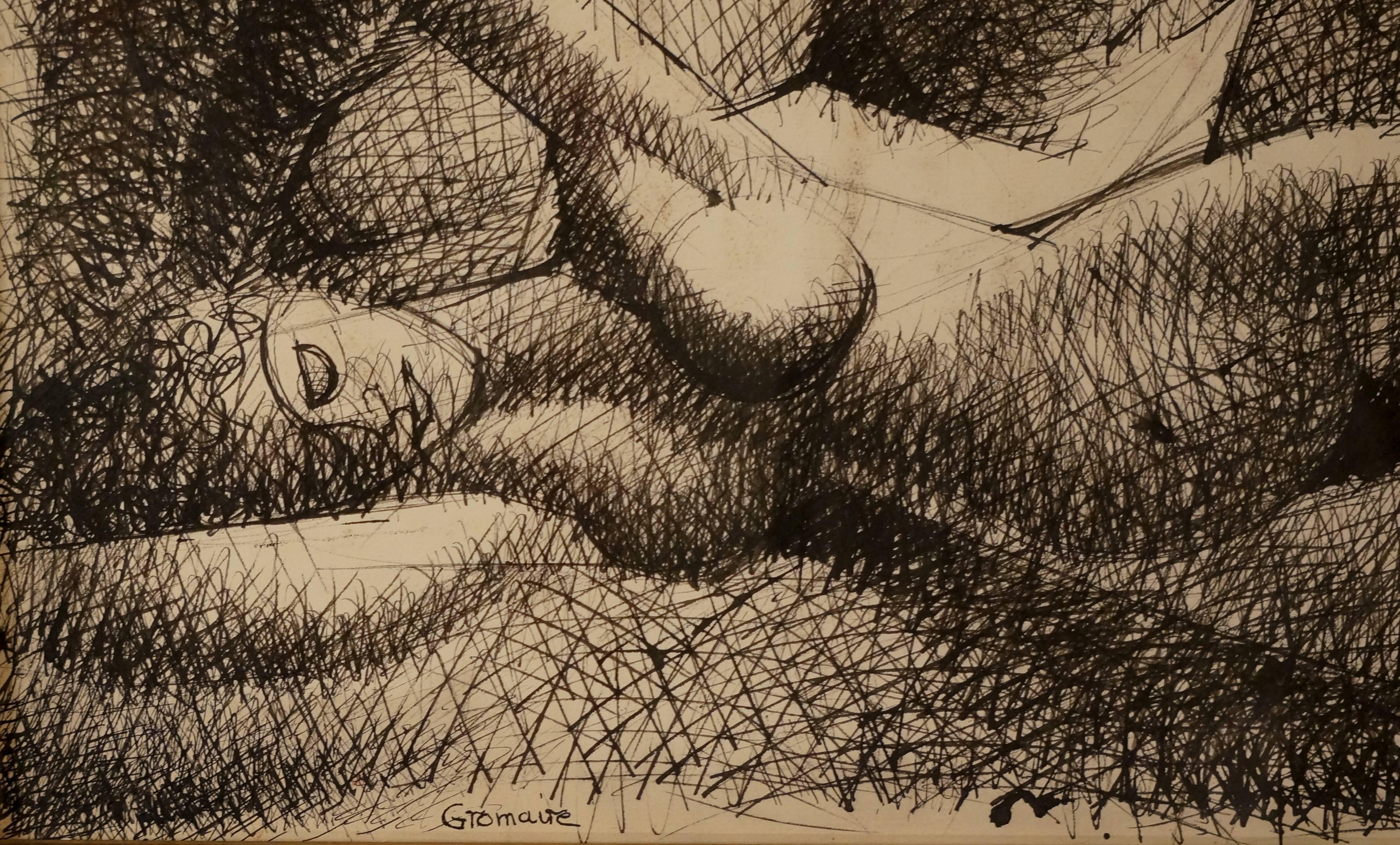 Nudes Long - Art by Marcel Gromaire