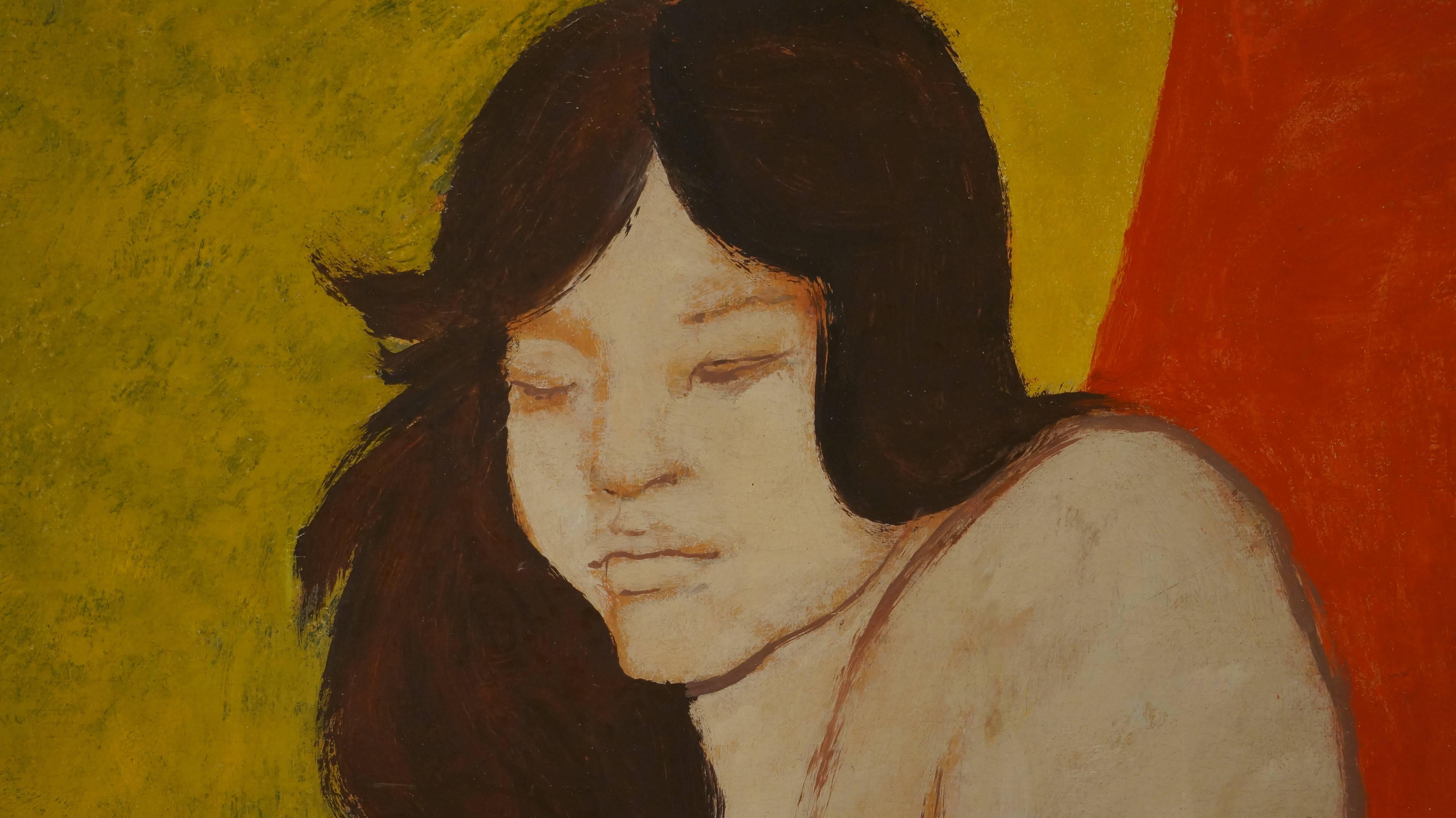 Argentina, 1950 - pittura ad olio, 105x86 cm, incorniciato - Painting Moderno di Georges Gaston Arnulf
