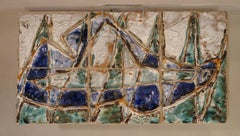 Abstract Ceramic , 1950-60 - ceramic, 38x70 cm