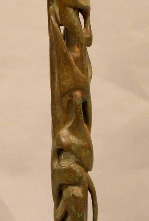 84 BRONZE D'ART COMPOSITION *