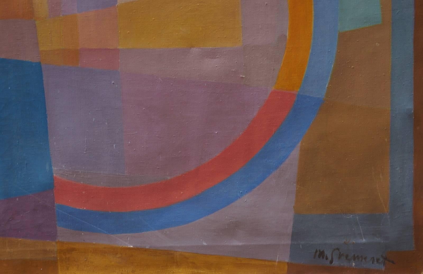 Abstract Composition GH2, 1935-40 - oil paint, 163x114 cm 2