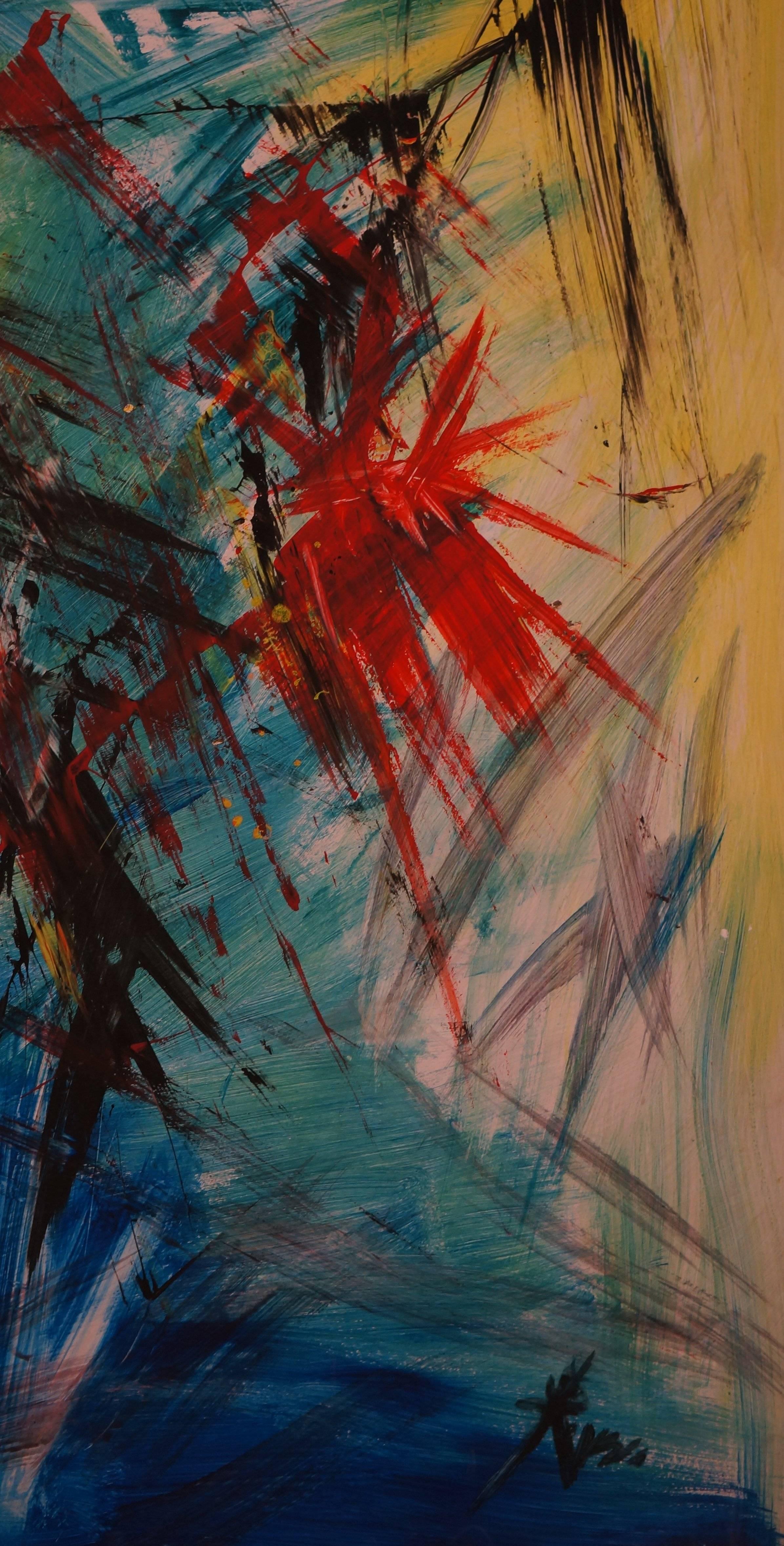 Abstract Composition RT - Painting by Russo Tomaso