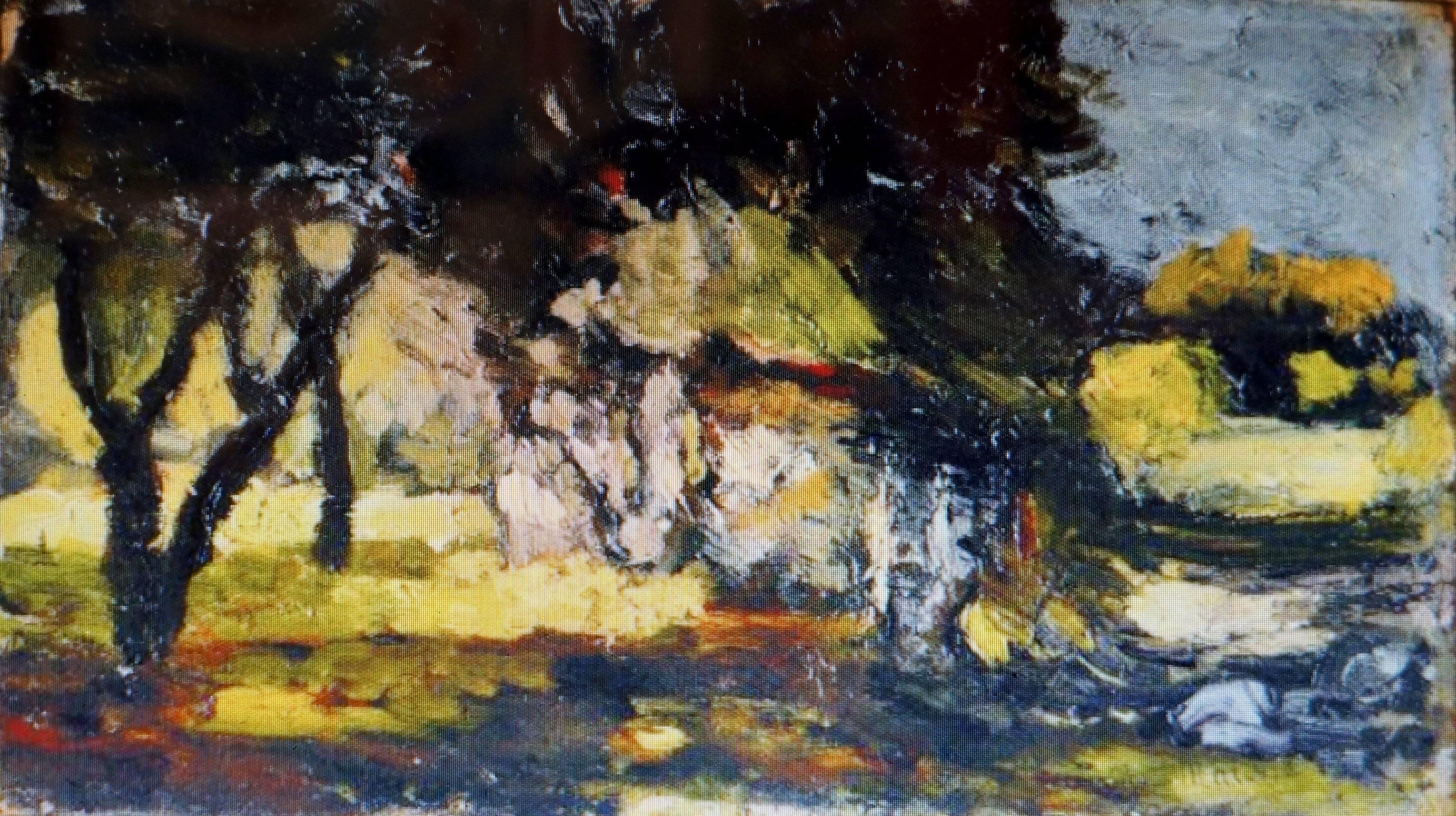 Un matin de Corsica - Noir Figurative Painting par Henri Matisse