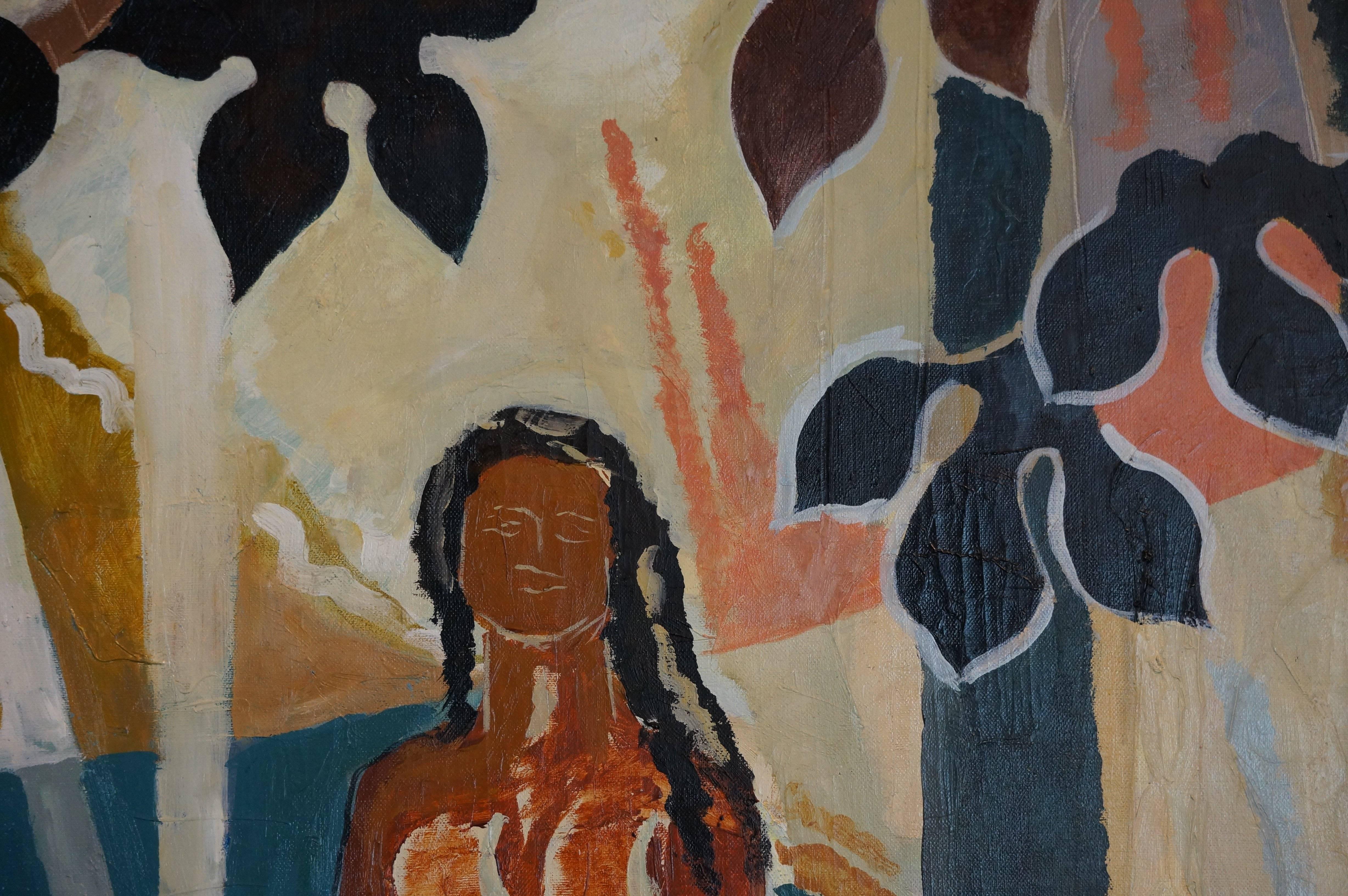 Tribute To  Paul Gauguin 