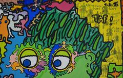 Greene & Greene, 1995 - pittura a olio, 129x96 cm, incorniciato