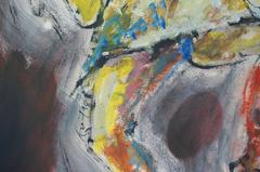 Clown, 1998 - Ölfarbe, 75x60 cm, gerahmt