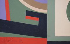 Abstract geometric composition PVI