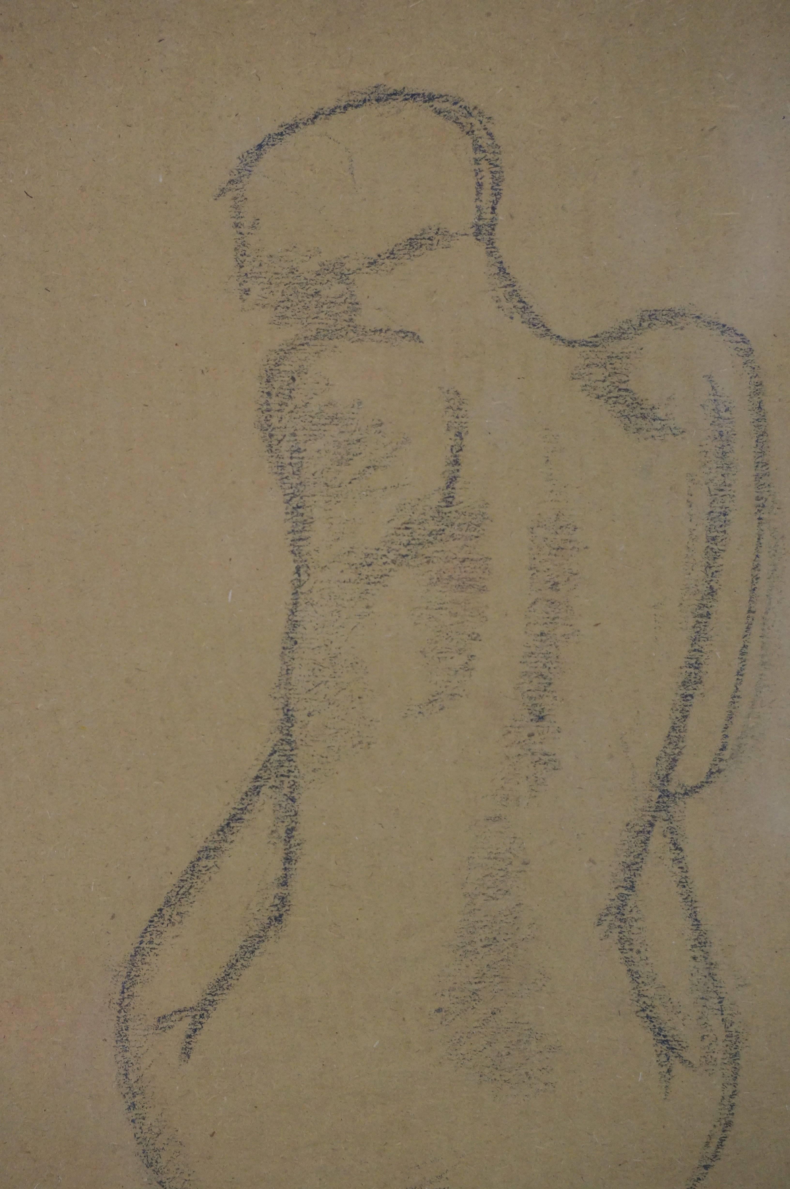 Back Of  Woman - Art by Aristide Maillol
