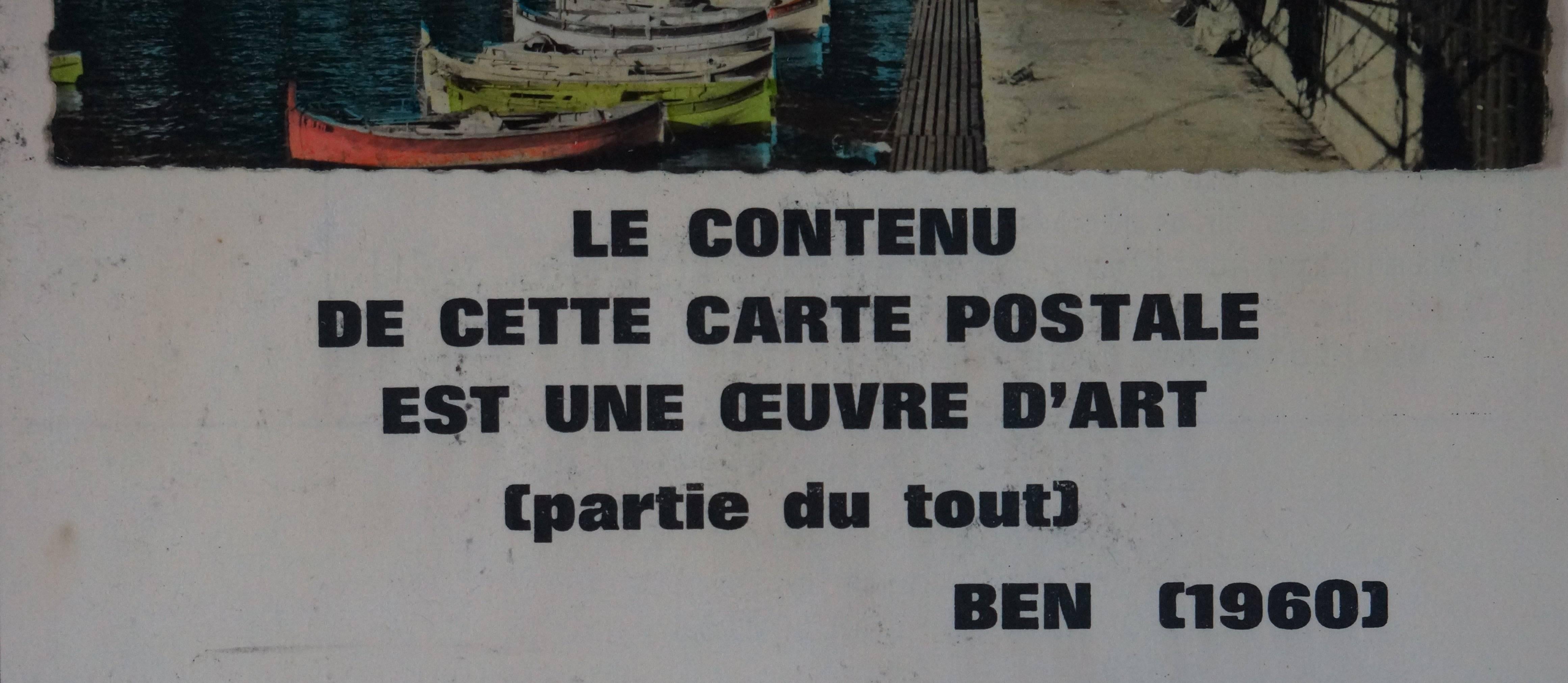 Prise De Possession Du Tout, 1960 – Mischtechnik, 33x34 cm, gerahmt im Angebot 1