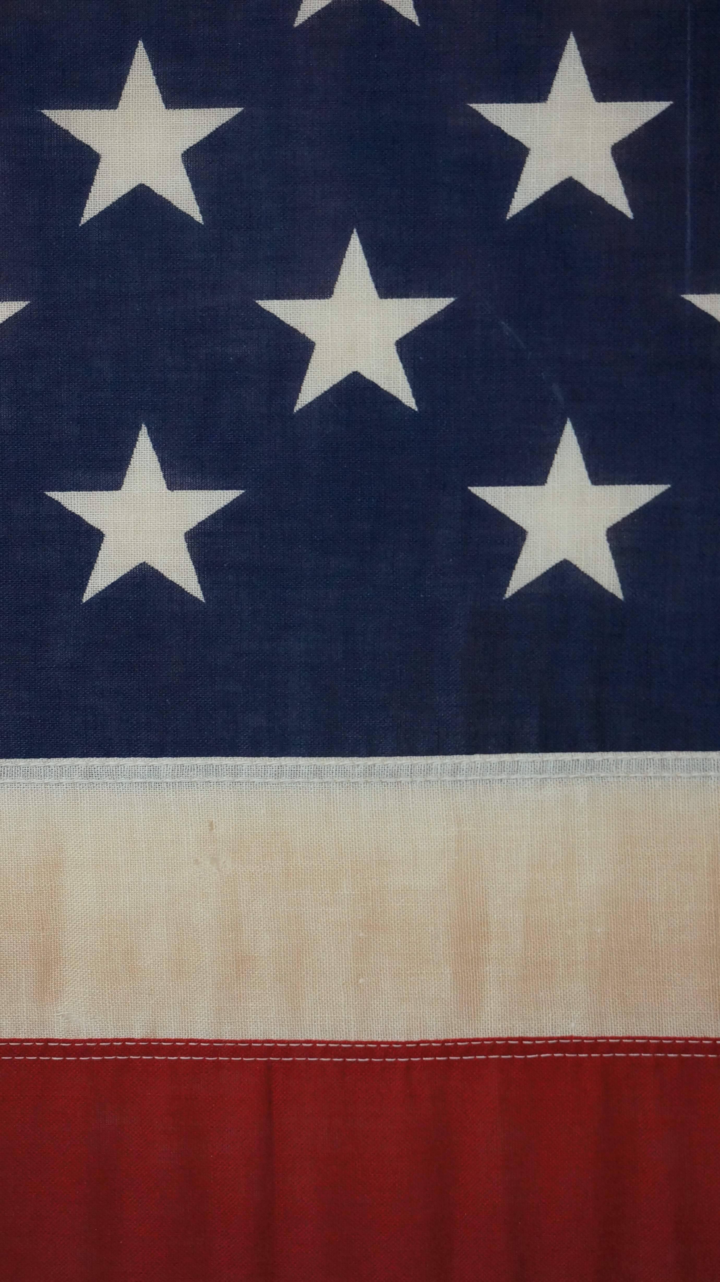 Textile, flag of America.