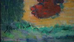 Détente, 1924-25  - Oil paint, 69x80 cm, framed