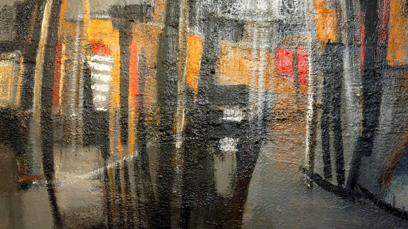 Olio su tela, firmato in basso a destra.

Nato a Nizza nel 1924, Michel Gaudet è un attore inconfondibile della vita artistica, ruolo che assume da decenni con tatto e discrezione. Uomo dai molteplici talenti - pittore, membro di spicco