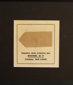 Mystère 17, 1986 - Mischtechnik, 32x32 cm, gerahmt
