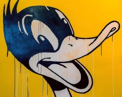 Pop Art Portrait of Daffy Duck [Duck Season, 2017]