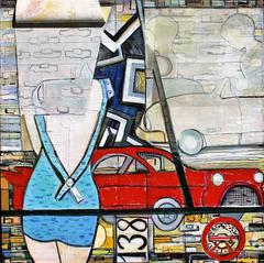 Woman At Drive-In Movie Theater // "Time Ago"