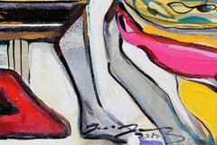 Club Nautico, Mixed Media Contemporary