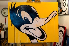 Pop Art Portrait of Daffy Duck [Duck Season, 2017]