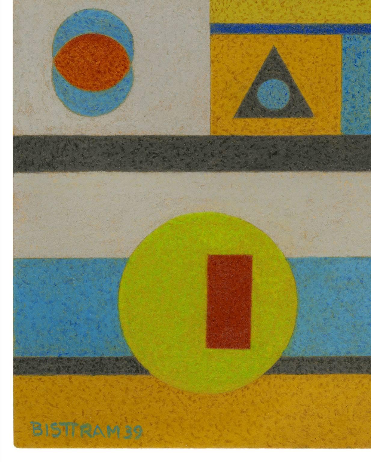 Astrazione geometrica - Painting di Emil Bisttram