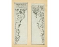 Disegni di cornici dell'Atlante 2 - Secessionista di Vienna