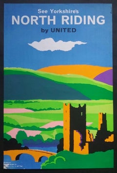 Vintage See Yorkshire's North Riding by United