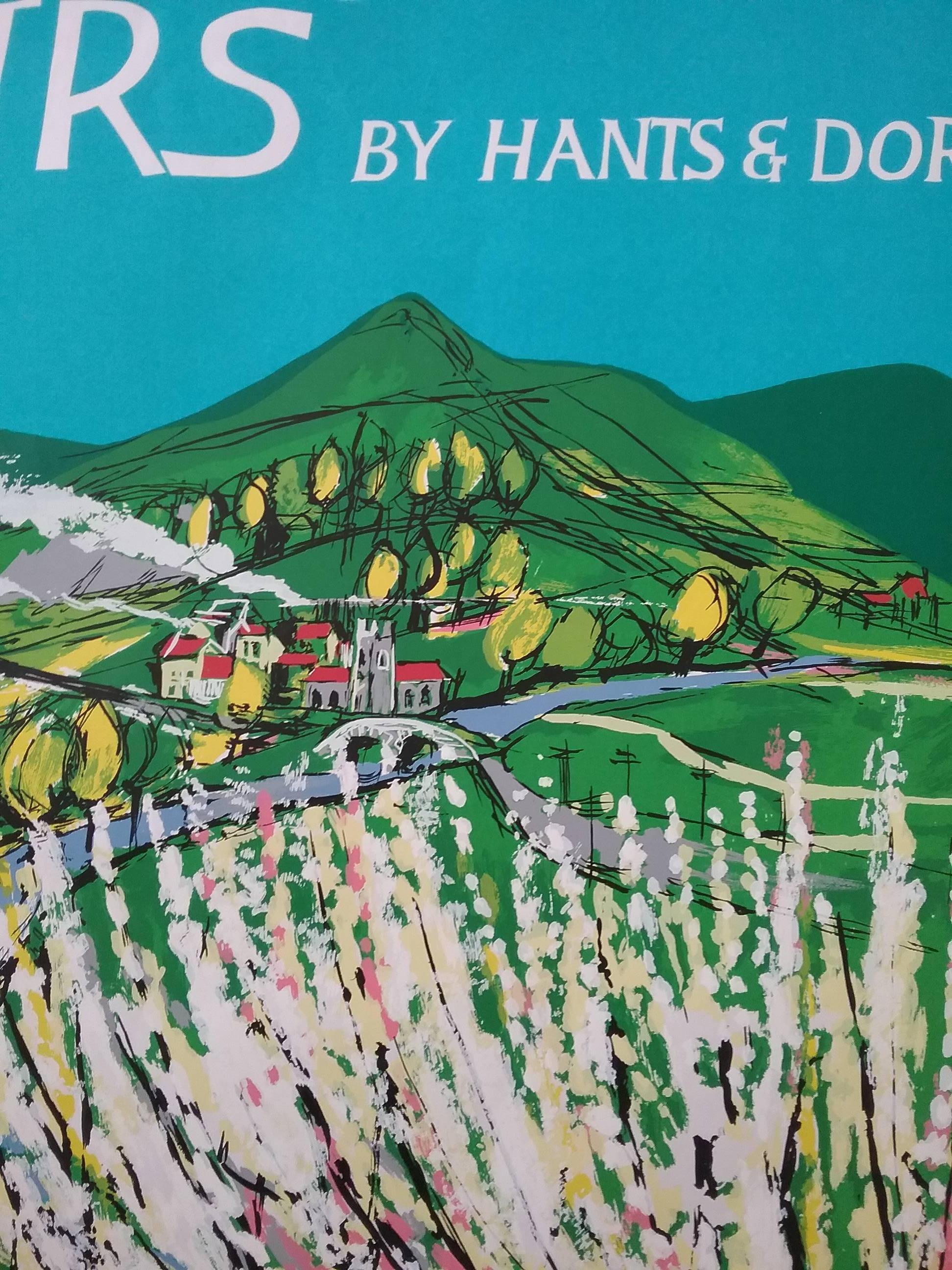 Early Season Tours by Hants & Dorset - Post-War Print by Colin Hughes