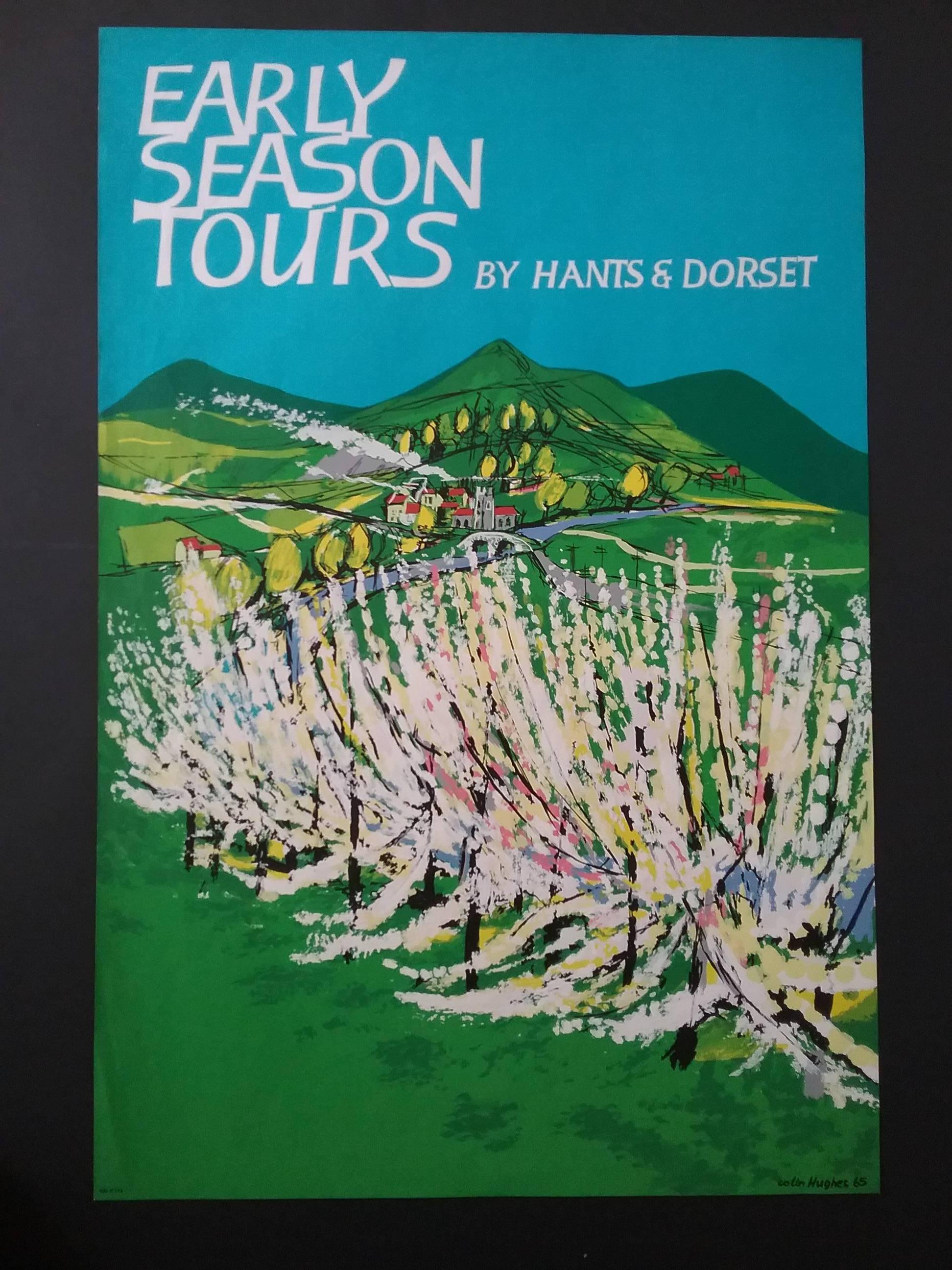 Early Season Tours by Hants & Dorset - Print by Colin Hughes
