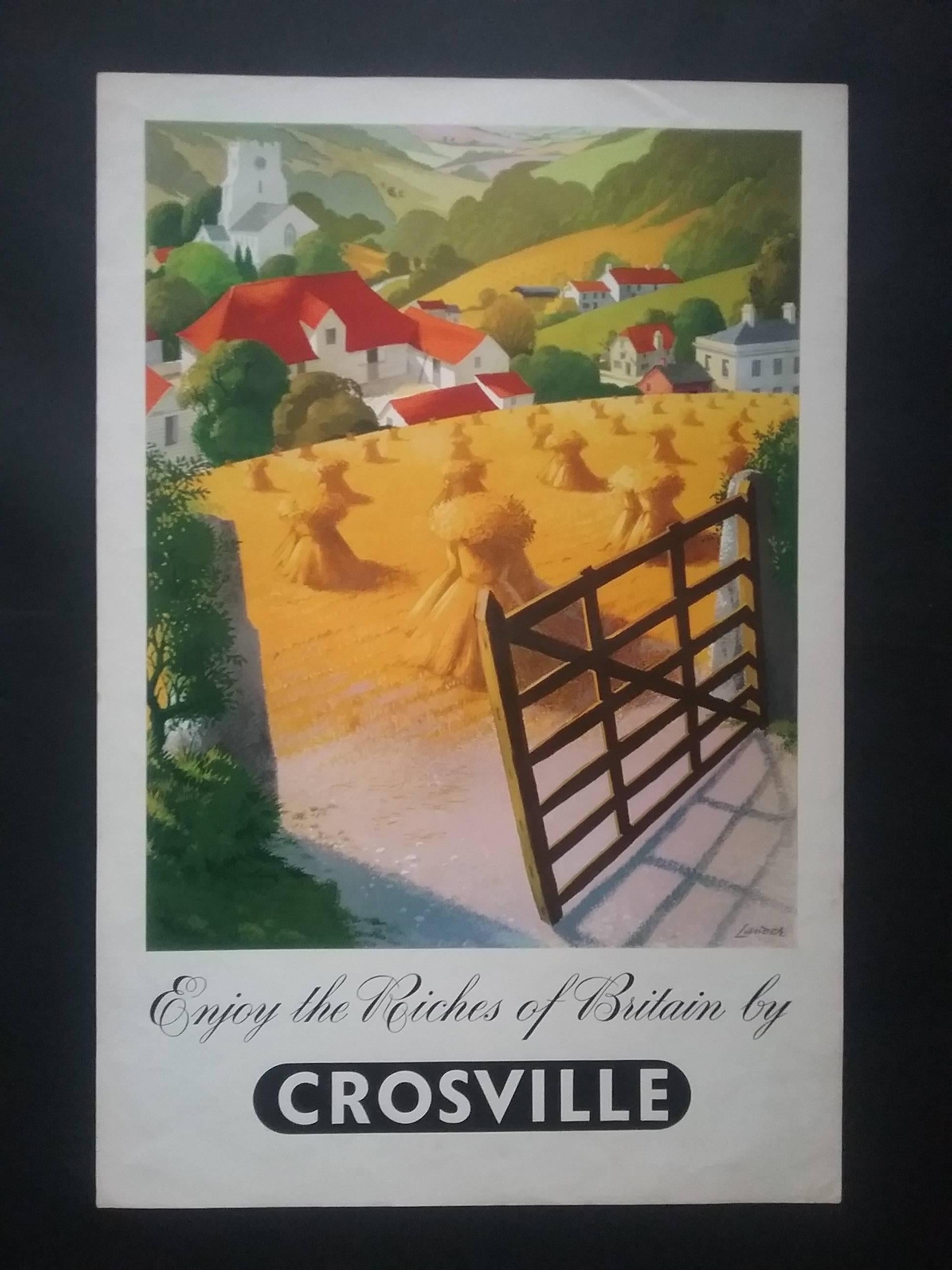 Enjoy the Riches of Britain by Crosville – Print von Reginald Lander