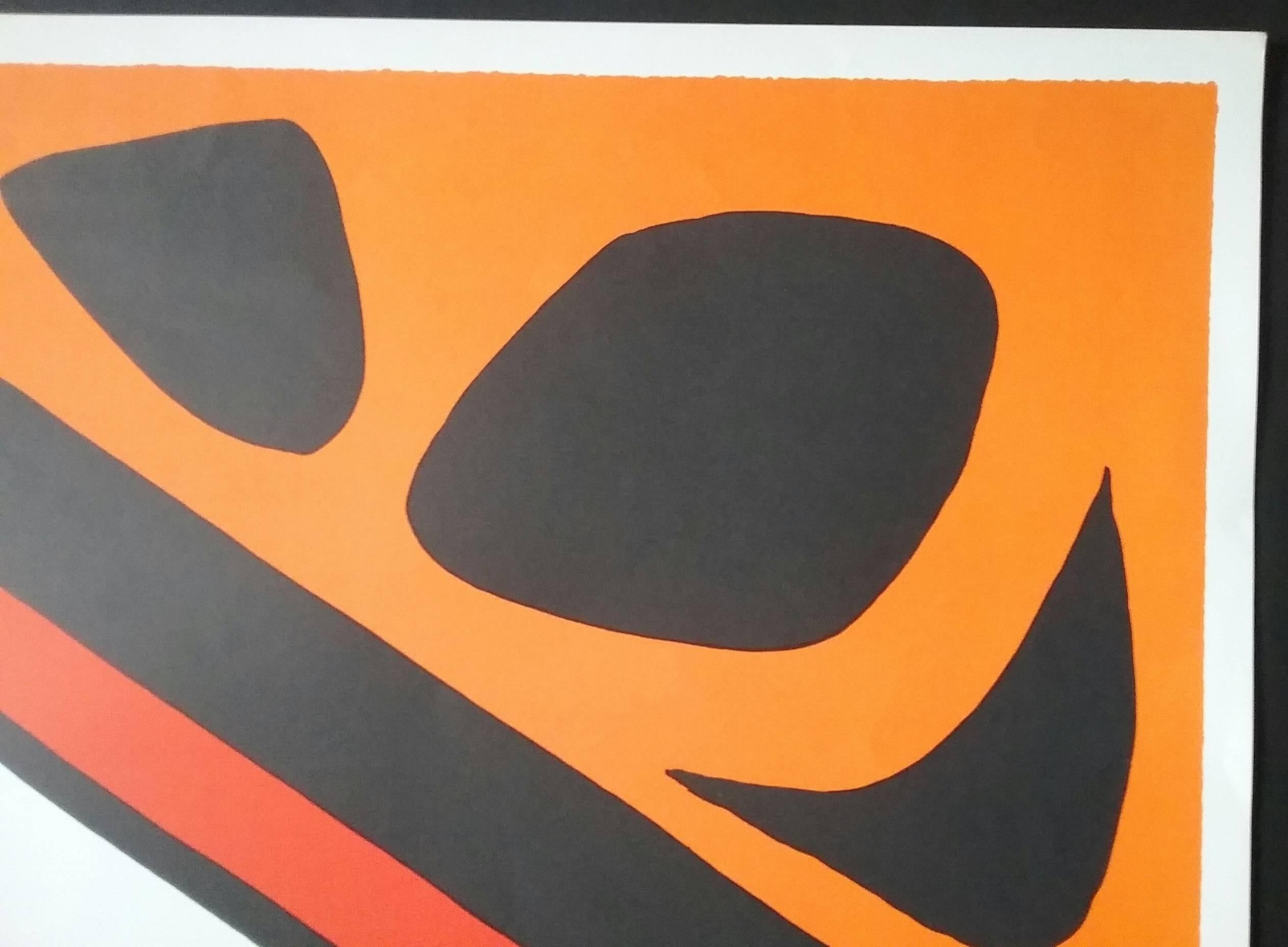 Vintage exhibition poster for Alexander Calder's exhibition at Pace/Columbus, 1971.

Dimensions: 25 inches x 32 inches.  64cms x 82cms.

Overall in excellent condition with minor blemishes commensurate with age.  Good clean edges with one minor