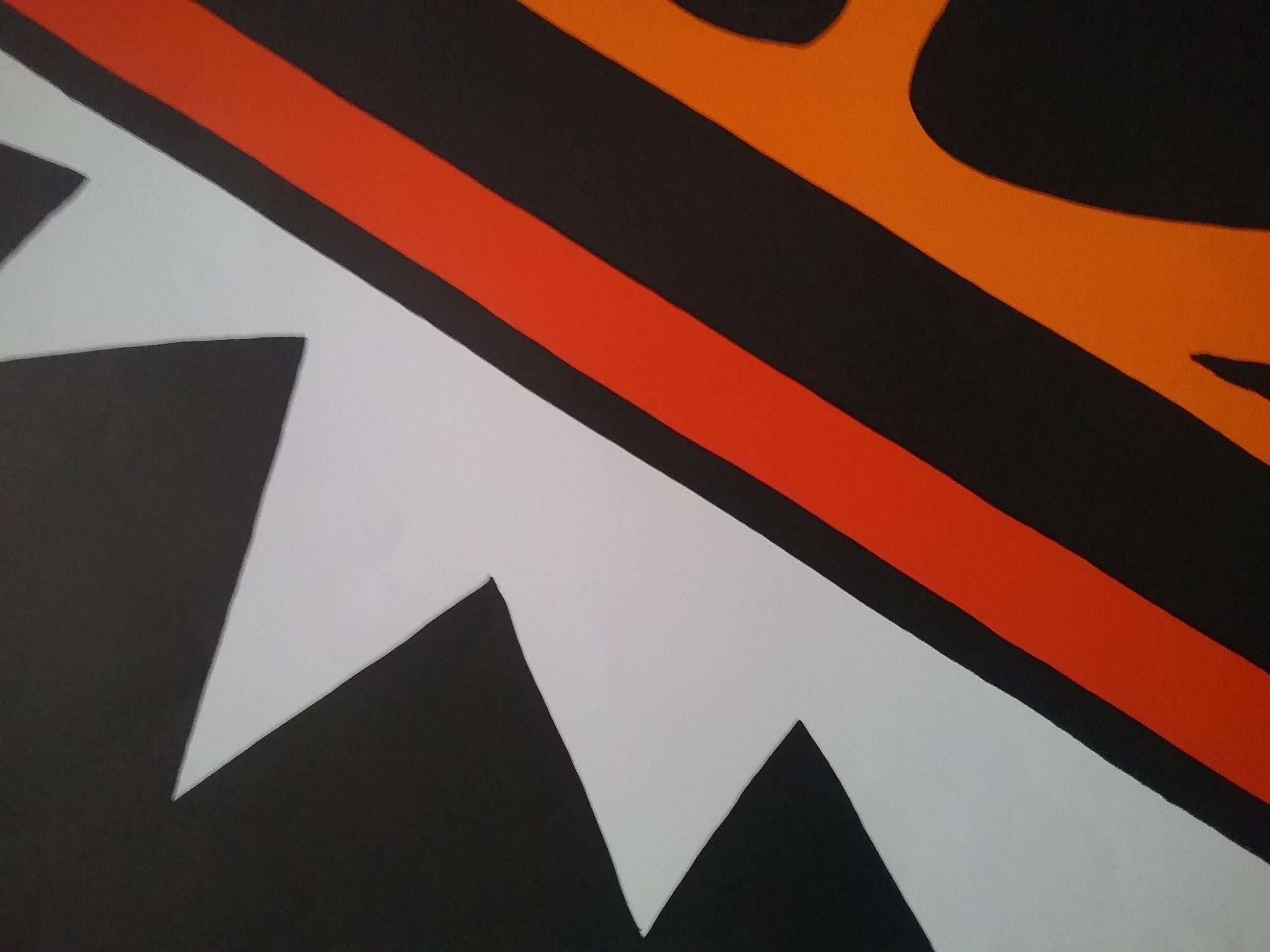 Pace/Columbus exhibition poster 1971 - Print by (after) Alexander Calder