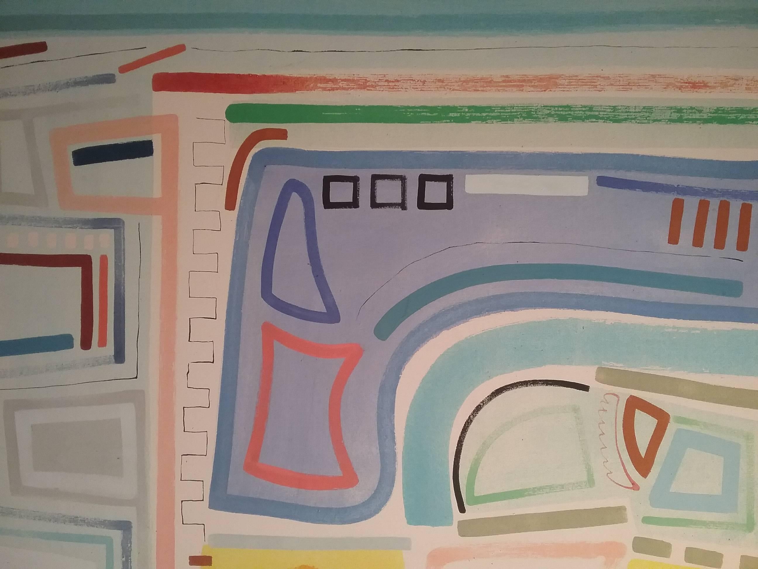 König/Königin II  1979. – Painting von Chloe Fremantle