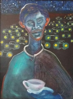 Charudutt at Ramesh's, Lari.