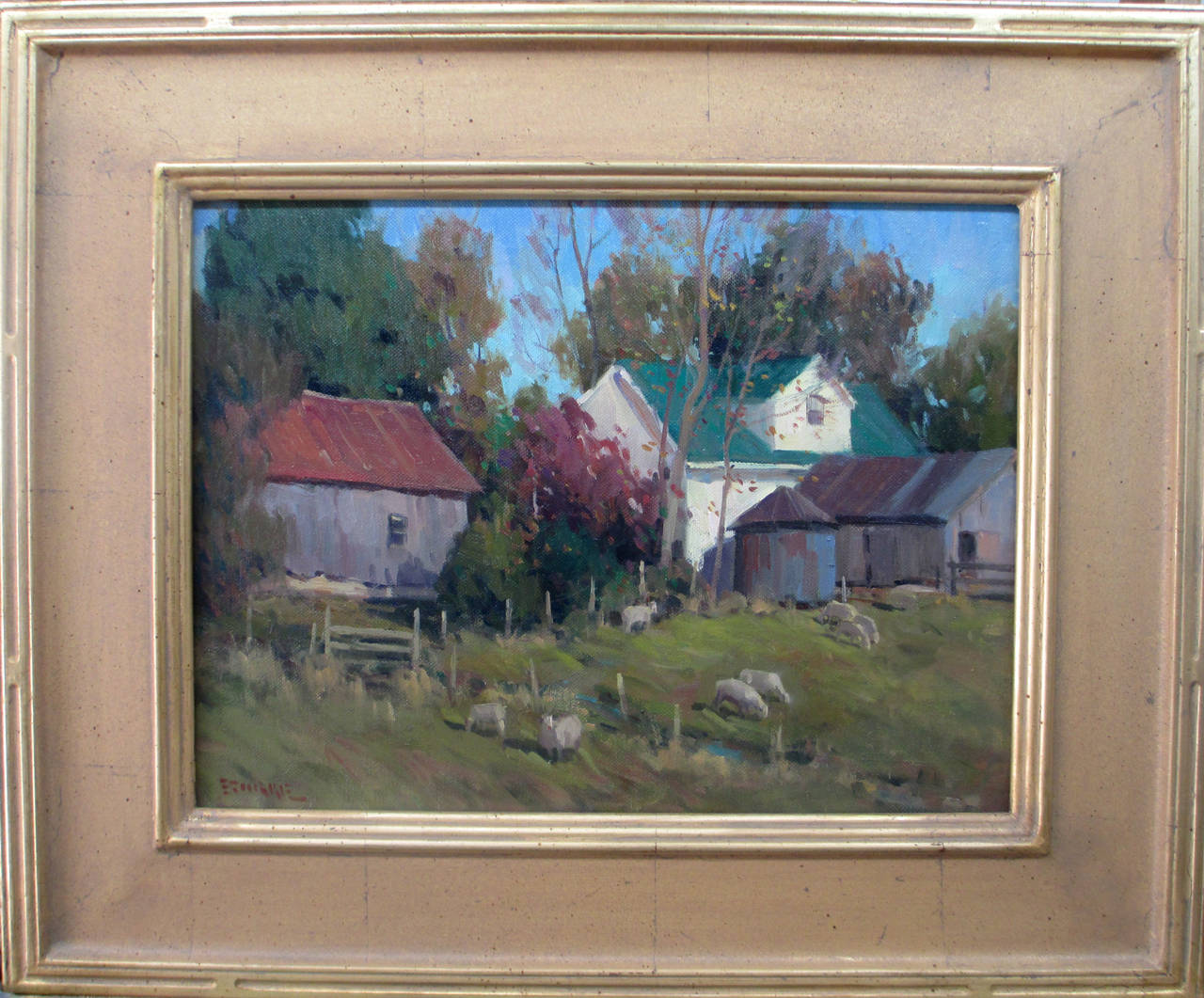 Morning in October - Painting by Phil Starke