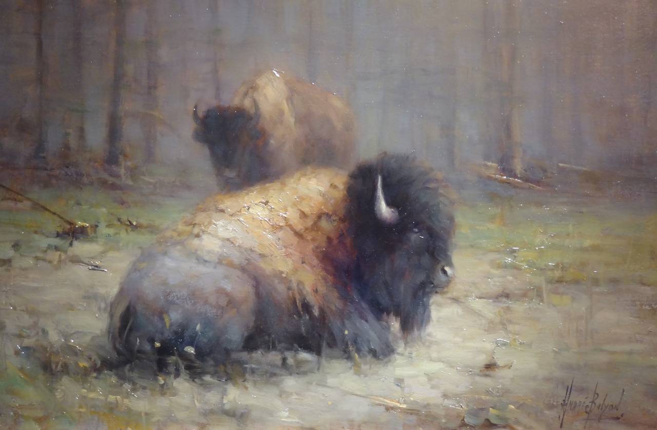Andre' Balyon Animal Painting - Tatonkas