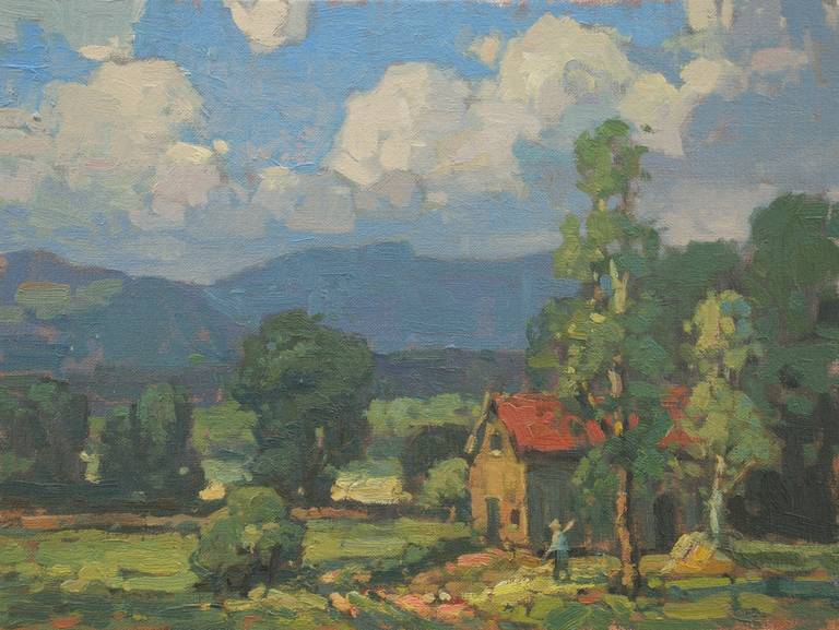 John C. Traynor Landscape Painting - Mount Mansfield, Vermont