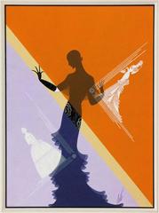 Erté Drawings and Watercolor Paintings