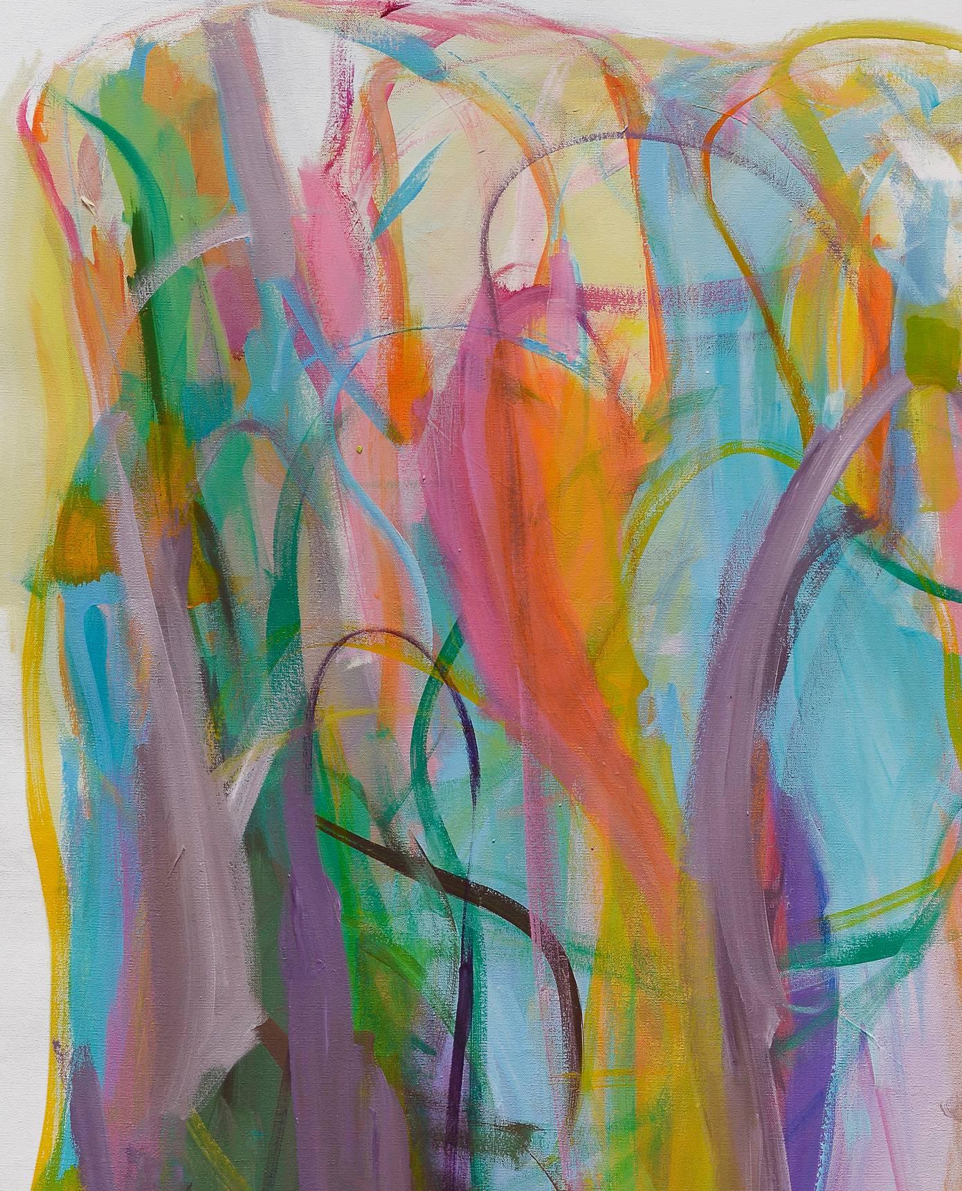 Contemporary painting, 'Luminous Dialogue', by Gabriela Tolomei For Sale 1