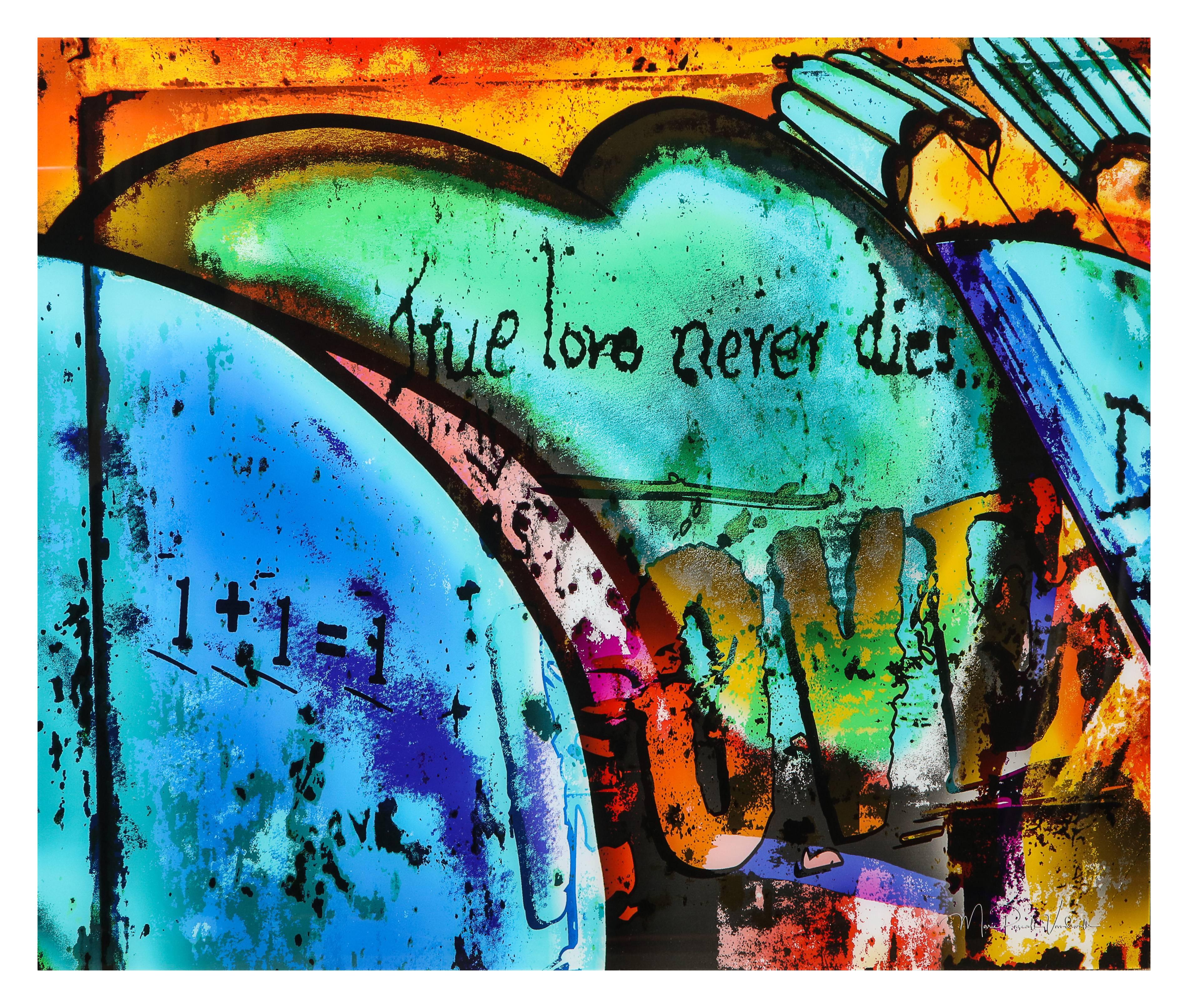 Marie-Pascale Vandewalle Abstract Photograph - Modern Photograph" True Love Never Dies" by Marie- Pascale Vandewalle