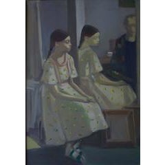 "At the mirror" Oil cm. 68,5 x 98 2009 3