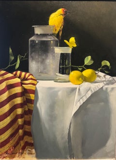 "Giallo limone" Olio su tela cm. 57 x 78   2023
