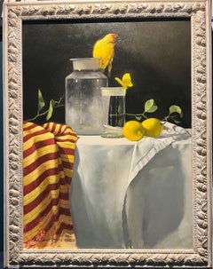 "Giallo limone" Olio su tela cm. 57 x 78   2023